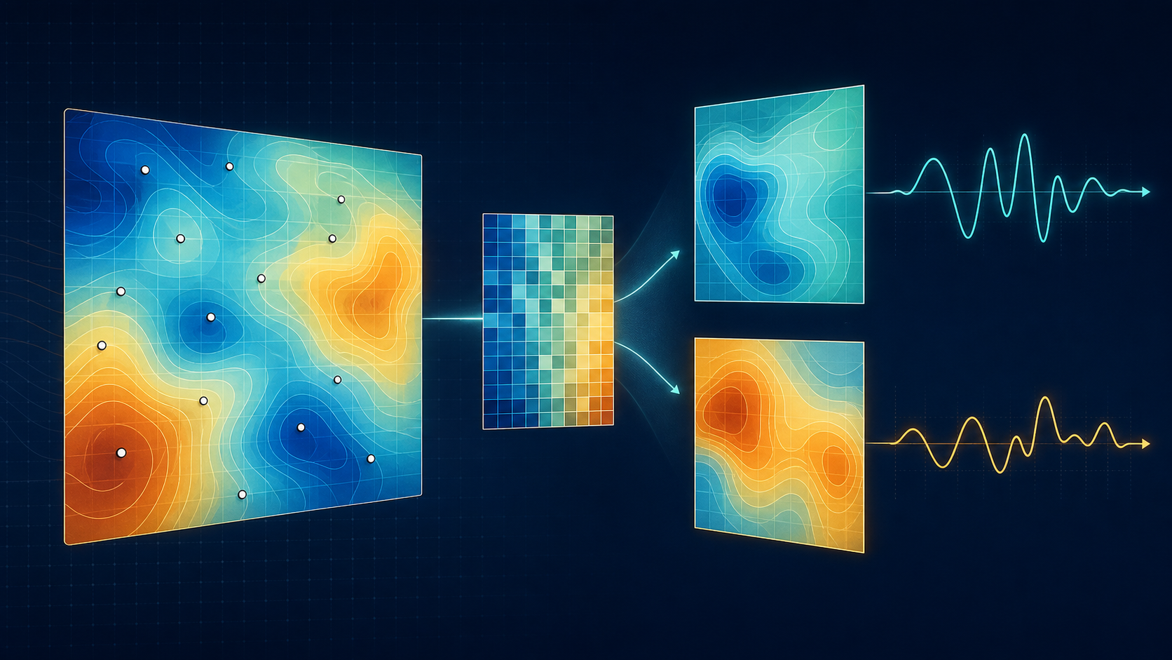 Empirical orthogonal function analysis to inspect the spatial coherency in the geospatial data (codes included)
